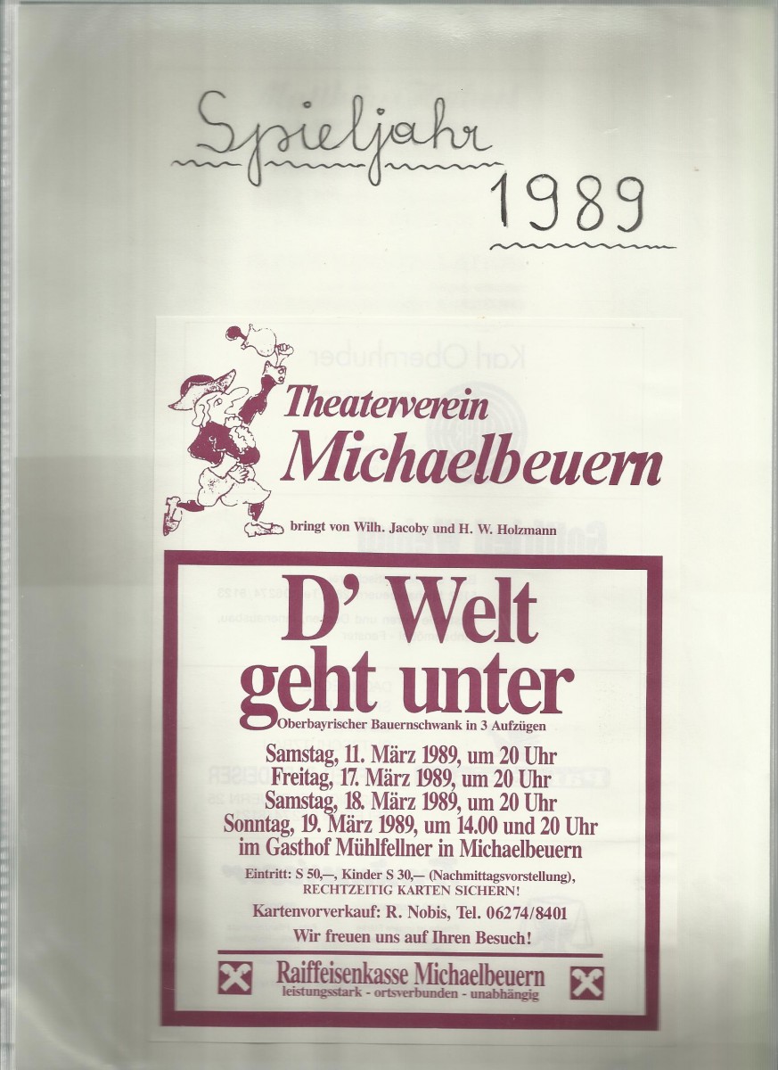 TV D´Welt geht unter 19890001
