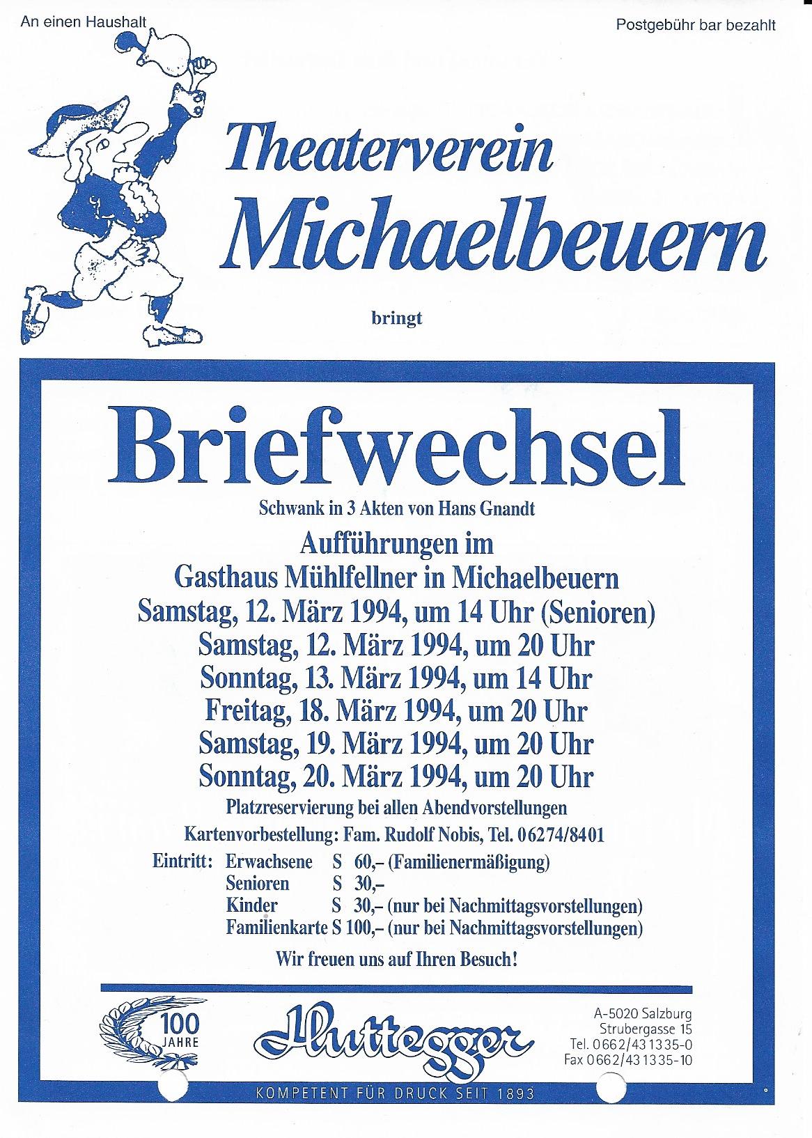 Briefwechsel - 1