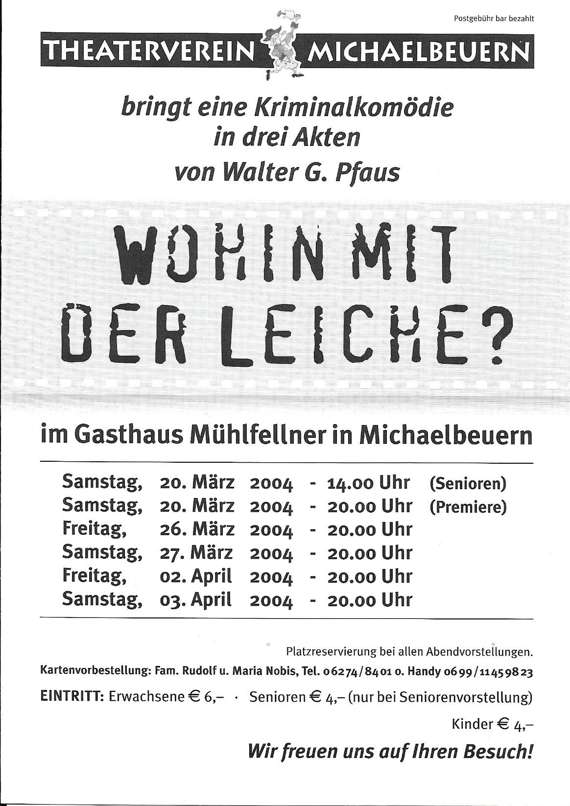 Wohin mit der Leiche (1)