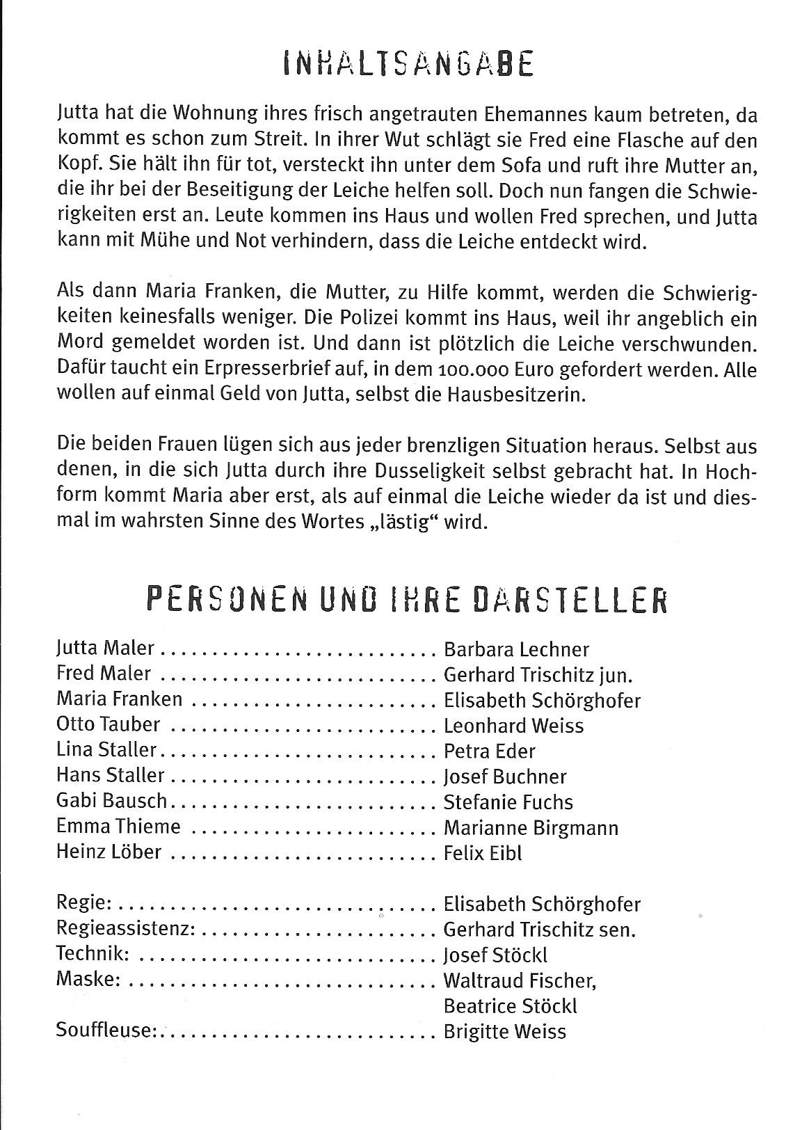 Wohin mit der Leiche (2)
