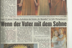 Benedikt2005Zeitungsbericht